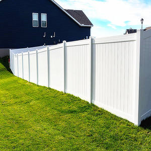 Rekabetçi fiyat vinil çit panelleri 6ft 8ft <span class=keywords><strong>PVC</strong></span> gizlilik çit açık bahçe güvenlik tarafından koruyun - Product Image 2