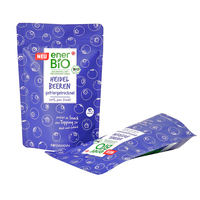 Op maat gemaakte LOGO bedrukte voedselverpakking gedroogd fruit snack Doypack aluminiumfolie plastic geurdicht ziplock staande pouch Mylar zak
