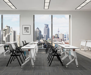<span class=keywords><strong>Vente</strong></span> à durée limitée Tables de bureau pliables Tables de formation commerciales modernes pour entreprise École Bureau - Product Image 1