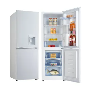 Refrigerador de fábrica de 258L, serie Combi R410a, congelador inferior