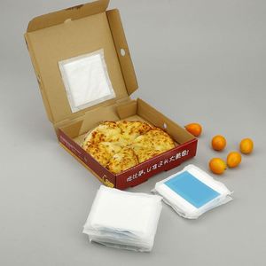 Caja de Pizza Desechable Anticondensación, Paquete de 100 Cajas, 3000 Piezas/Caja, 120x80mm, Almohadilla Absorbente de Humedad, Adhesiva, Ecológica - Product Image 1