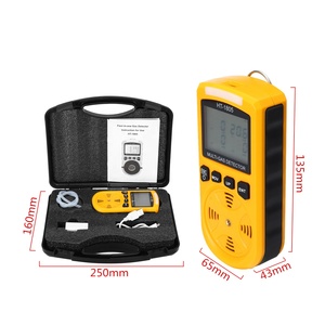 เครื่องตรวจจับก๊าซดิจิตอล HT-1805 4 in 1 พร้อมสัญญาณเตือนและเสียงเตือน สำหรับก๊าซ H2s/co/o2/ก๊าซไวไฟ - Product Image 1