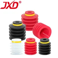 Aktuator JXD PIAB Tipe BL20/30/40/50mm, Cangkir Hisap Silikon 5 Lapis, Kemasan Kantong Lunak Tidak Beraturan, Komponen Robot, 0.03kg, Daratan