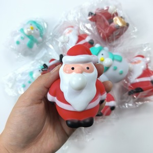 Christmas <b>Squishy</b> pop Toys Santa, Snowman & Reindeer Designs. Great for Squeezing Away Stress - Product Image 4