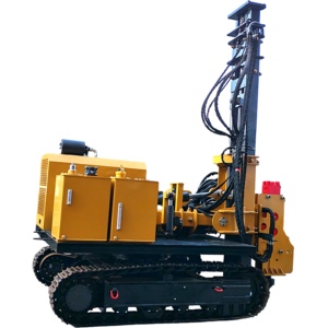 Pilon hydraulique compact pour pieux à vis, <span class=keywords><strong>mini</strong></span>-pilon hydraulique sur chenilles, moteur de pompe solaire 61KW, couple de charge élevé TZ670 - Product Image 6