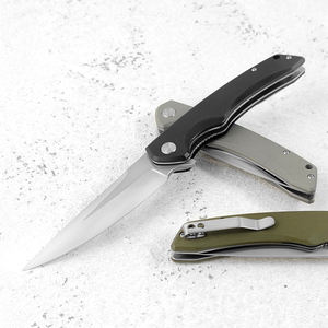 سكين صيد محمول للاستخدام الخارجي من الفولاذ D2 مع مقبض G10، أداة تخييم احترافية قابلة للطي - Product Image 4