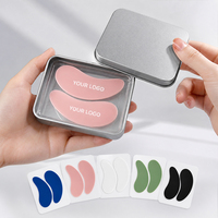 Patchs oculaires personnalisés en forme de croissant, collagène et acide hyaluronique, hydratants, anti-rides, pour les cernes, vente en gros, marque privée