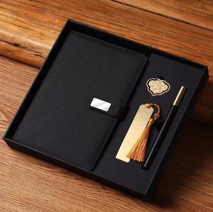 Set de Regalo de Cuaderno de Negocios Personalizado con Logotipo Imprimible, Bloc de Notas para Jefes, para Reuniones, Artículos Esenciales de Oficina - Product Image 2