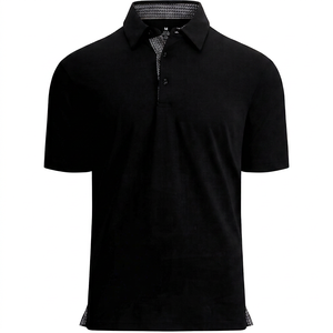 Premium Quality Men's <b>Orange</b> Solid <b>Polo</b> T Shirt Short Sleeve Knitted Casual Golf Tee Custom Logo 100% cotton Wholesale - Product Image 1