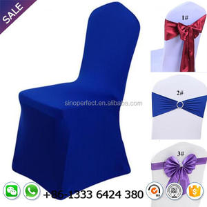 Funda de Silla de Spandex Blanca Económica para Banquetes de Boda y Hoteles - Product Image 3