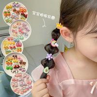 Lot de Bandeaux Élastiques en Tissu pour Cheveux d'Enfants, Motifs Aléatoires, Faits Main, Accessoires pour Bébés Filles