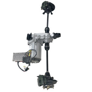 Essieu <span class=keywords><strong>différentiel</strong></span> arrière haute performance pour véhicule électrique, pour petit camion Tuk Tuk avec moteur PMSM 5KW, suspension indépendante - Product Image 1