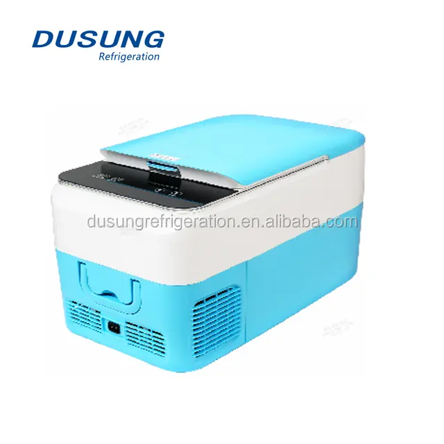 KCD-18 Portable 12V Mobil Tampilan Kulkas Chest Freezer dengan LED Display Bisa Digunakan Di Mobil atau Rumah