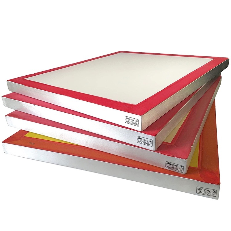 8x12 9x14 9x20 18x20 20x24 23x31 Aluminum silk screen printing frame with mesh/without mesh