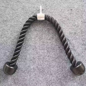 Corde à Trice sur mesure à bas prix meilleure vente en gros corde Trice triceps tirer vers le bas corde pour équipement d'entraînement de force des bras - Product Image 3