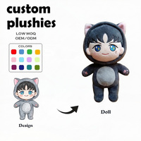 Fabricant de jouets en peluche personnalisés, usine de production de peluches Kettlebell sur mesure, design renard hautement réducteur (conception sur échantillon), cadeaux pour stations balnéaires