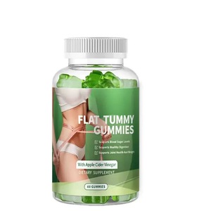 Gummies OEM/ODM pour un ventre plat avec vinaigre de cidre de pomme – Complément alimentaire pour un ventre plat sans effort - Product Image 1
