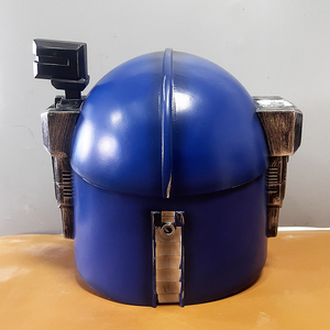 Casco Mandaloriano al por Mayor, Casco de Resina de Alta Calidad, Réplica Coleccionable de Soldado Clon, Casco de Cosplay de Paz <span class=keywords><strong>Vizsla</strong></span> - Product Image 5