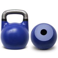 Kettlebell de compétition avec trou logo personnalisé et kettlebell de couleur kettlebell d'usine