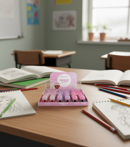 Juego de tinta Saniye L1395 para dibujo artístico, material escolar con diseño de conejo, color rosa, 1 unidad - Product Image 2