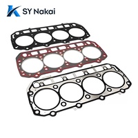 SY NAKAI 4955590 4955595 QSX15 X15 Set Gasket Mesin Atas Bawah Kit Perbaikan Penggantian