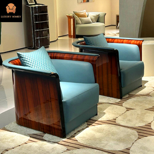 One Stop Luxury Furniture Solution <span class=keywords><strong>Italian</strong></span> designer home improvement soggiorno art furniture sofa set - Product Image 5