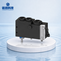 Sensor Kualitas Air Multi-Parameter YG Digital pH ORP TDS Klorin Bebas Sensor Kekeruhan dengan 3 Lubang Flow Cell