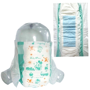 Pañales Desechables para Bebés Super Suaves Honey Kids, con Capa Superior Transpirable, Impresión Personalizada y Núcleo Azul - Product Image 1