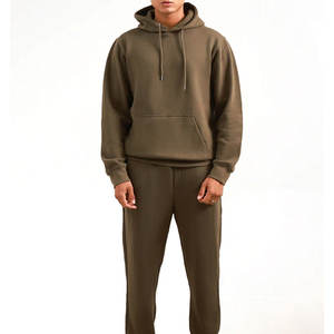 Sudadera con Capucha de Felpa Francesa Extra Grande para Hombre, Estilo Hip-Hop, 100% Algodón, 500g, Tejida a Crochet, con Estampado Personalizado - Product Image 1