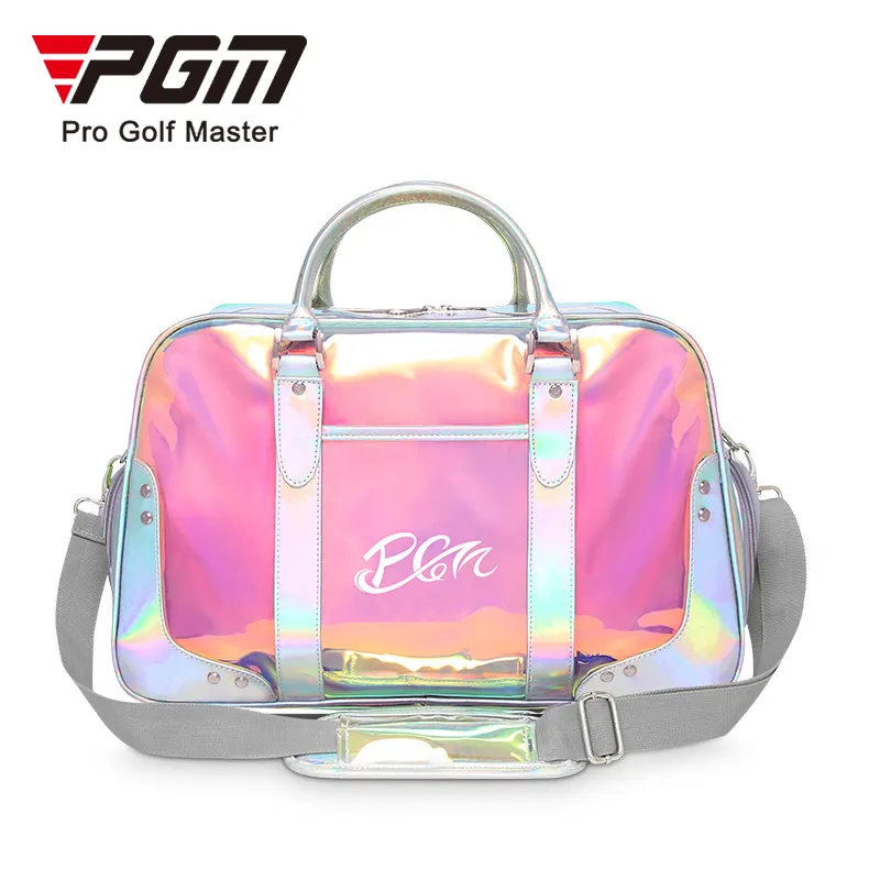 PGM YWB026 personalized golf shoes bag tpu women golf boston bag