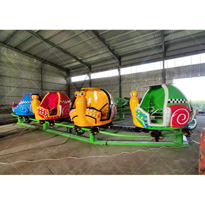 Instalaciones de Tren Giratorio para Parques de Diversiones, Mini Montaña Rusa para Niños - Product Image 4