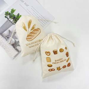 Bolsa de Almacenamiento con Cordón para Pan, Fabricantes al por Mayor, Empaque de Alimentos, Bolsa de Algodón con Cordón para Pan - Product Image 5
