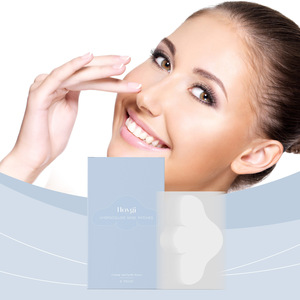 Cerotti per la Cura del Naso con Acido Salicilico e Idrocolloide, Puliscono Delicatamente il Sebo, <span class=keywords><strong>Punti</strong></span> <span class=keywords><strong>Neri</strong></span>, Acne e Pori Delicati Senza Stirare la Pelle - Product Image 2