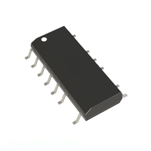 Canal del Fabricante RAA2231824GSP # HA0 16 SOIC, 13 pines, Gestión de Energía (PMIC), Comprar Componentes Electrónicos en Línea - Product Image 1
