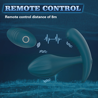 Masseur vibrant puissant à télécommande, 10 modes de vibration, IPX6, emballage cadeau pour hommes, vibrateur anal, plug anal, OEM
