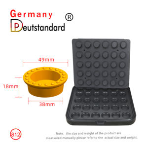 Máquina de Tartaletas Deutstandard Alemana NP-812 Redonda de 49/38 mm y 30 Orificios, Molde para Tartaletas de 5 cm, Modelo Cookmatic NP 812 - Product Image 5