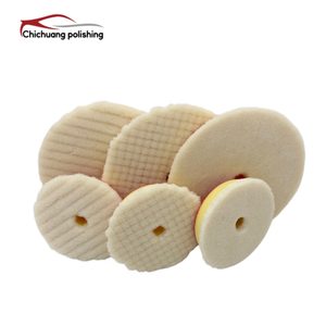 Almohadilla de lana de 6 pulgadas (150 mm) de 3 pasos para pulidora DA, almohadilla de pulido de lana corta, almohadilla de pulido de esponja - Product Image 6