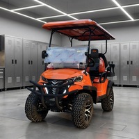 Chariot utilitaire électrique polyvalent, buggy de plage et voiturette de golf électrique pour le transport de touristes dans les centres de villégiature, les parcs et les zones touristiques