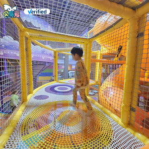 Parque Infantil Interior Comercial con Temática <span class=keywords><strong>de</strong></span> Castillo, Área <span class=keywords><strong>de</strong></span> Juegos Suave, <span class=keywords><strong>Cañón</strong></span> <span class=keywords><strong>de</strong></span> Pelotas, Tobogán con Luces <span class=keywords><strong>de</strong></span> Neón - Product Image 4