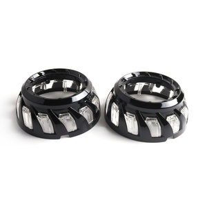 Sanvi 3 Inch Shrouds for Bi Led Headlight Auto Lighting Car Accessories Led Headlights Housing Shrouds Cover Fit Bi Xenon Lens - Product Image 2