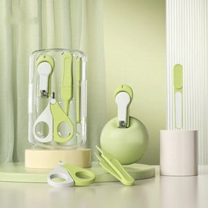 Ensemble de coupe-ongles pour bébés Feiya modèle 3-116 en plastique ABS et acier inoxydable, sécurisé, écologique, anti-pincement, pour la viande et les ongles - Product Image 1