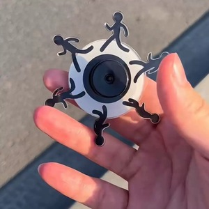 Creative Little Man Running Acrylic Fidget Spinner Sensory <b>Stress</b> Relief <b>Toy</b> Decompression Anti-<b>Stress</b> Made of Durable Plastic - Product Image 2
