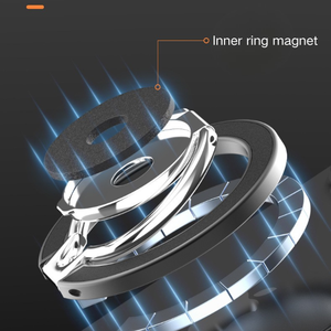 Nouveau support de téléphone réglable en métal à 360 ° Flexible poignée de cellule de doigt rotative à 360 ° avec support pour une utilisation au bureau - Product Image 3