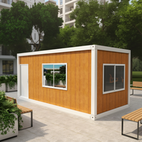 Maisons conteneurs modernes de 20 pieds et 40 pieds à énergie solaire avec conception en kit, adaptées aux appartements, aux bureaux à domicile et à une utilisation en extérieur.
