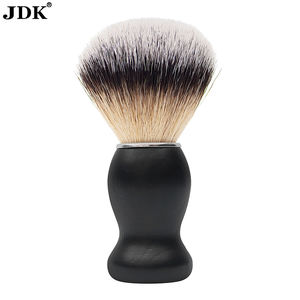 <span class=keywords><strong>Blaireau</strong></span> de rasage-Pure 100% Best Badger Hair Nylon Hair avec manche noir tout en résine robuste et tête à poils surdimensionnés - Product Image 2