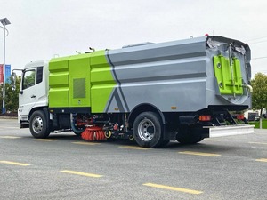 Camion balayeuse routière silencieux de 16 m³ avec réservoir intégré eau-poussière pour le nettoyage des autoroutes urbaines - Product Image 1