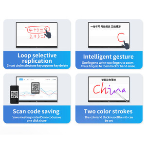 65 75 86 98 1 4K All in One Interactive Whiteboard Digital Smart <b>Board</b> Touch Screen Teaching <b>Board</b> for Classroom GQ-ZH-86 - Product Image 5