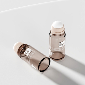 Somewang 50ml xi lanh hình dạng kính cuộn trên chai với nắp thủy tinh chăm sóc cá nhân khử mùi container - Product Image 1