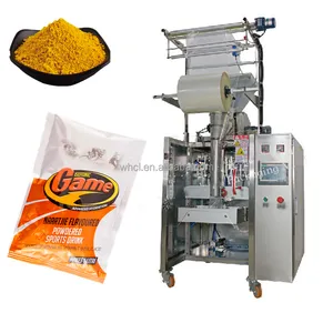 Vertical 1 KG Rice Milk Coffee Drink Laundry Washing Bleaching Auger Filling Powder Sachet Packing Machine