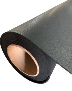 Rouleaux de revêtement de sol en caoutchouc écologique de 20 mm, isolation acoustique, sous-couche, rouleau de tapis de particules NBR SBR collé PUR, 1,60-1,80 $ - Product Image 2